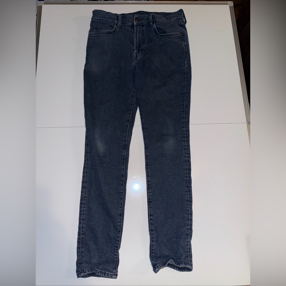 & Denim Men’s Size 34x32 Skinny Coupe Moulante Blue Jeans